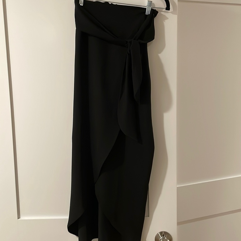 - *NWT* wrap midi skirt